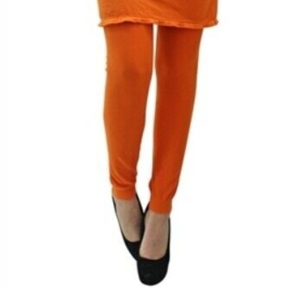 Legging Skirt Ribbed Waist  Ankle Opaque Skegging Tights OS - Picture 3 of 15